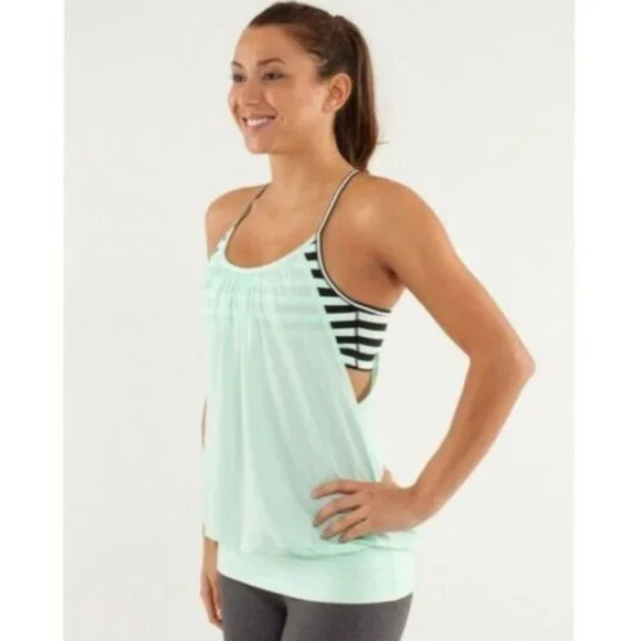 lululemon athletica Tops Lululemon No Limits Running Tank Top